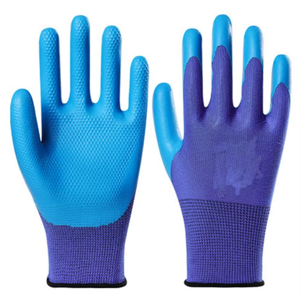 Ultrathin Electrician Insulating Gloves Withstanding Voltage 400V/500V Nitrile Work Safe Gloves Industrial Oil Proof