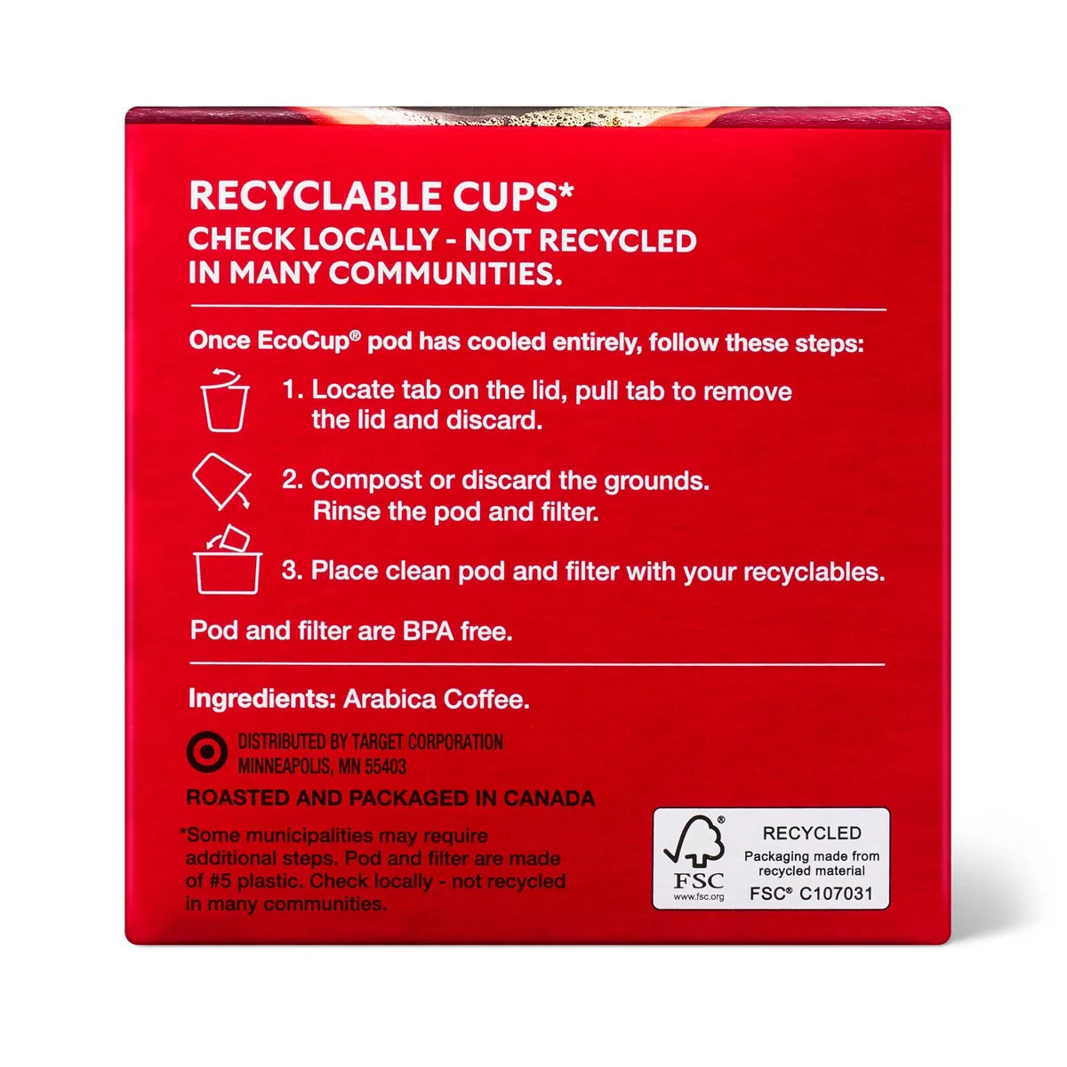 Premium Roast Medium Roast Coffee - Single Serve Pods - Market Pantry