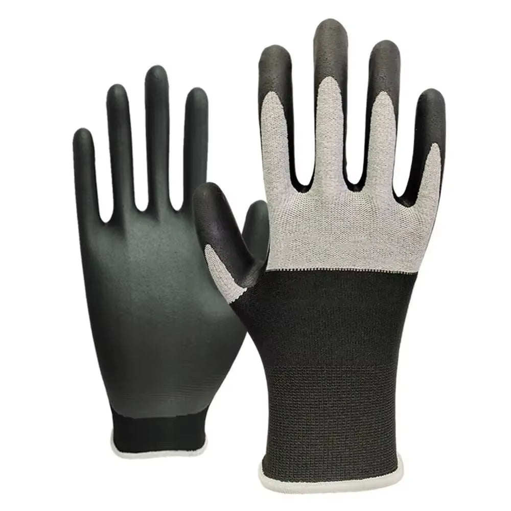 Ultrathin Electrician Insulating Gloves Withstanding Voltage 400V/500V Nitrile Work Safe Gloves Industrial Oil Proof