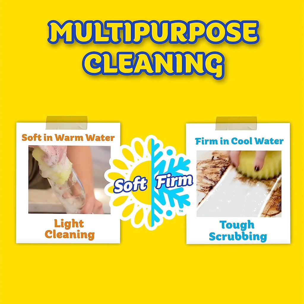 Multi-Surface Cleaning Set: Includes 2 Sponges and 1 All-Purpose Cleaning Cream
