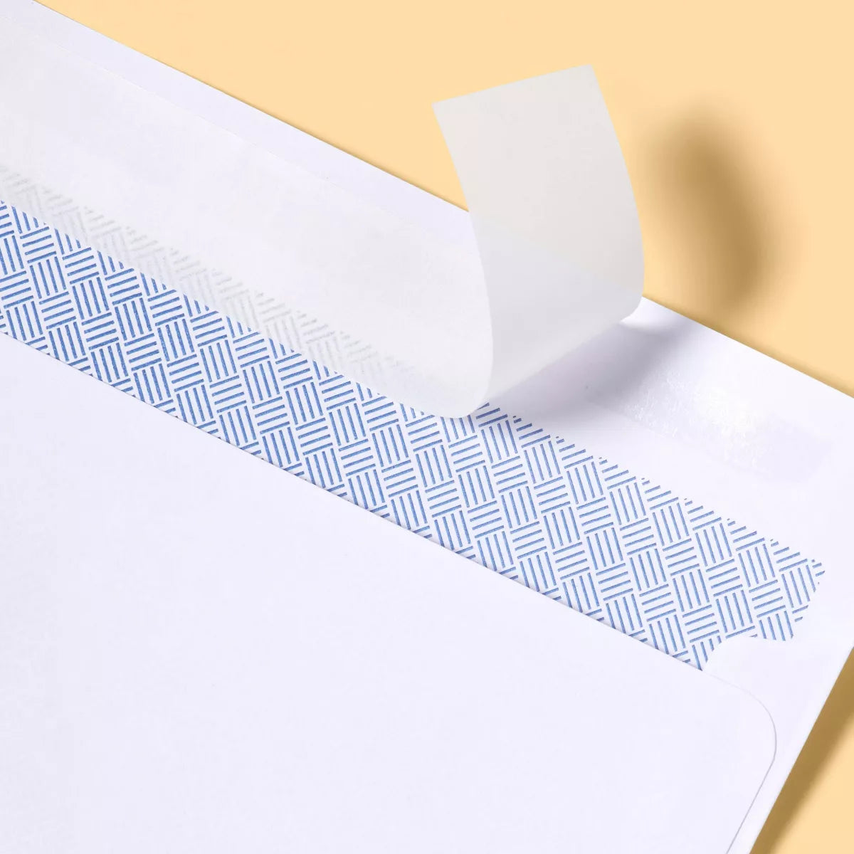 Press and Seal Security Envelopes 4" X 9.5" White - Up&Up