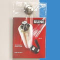 9" x 14" 1.5 Mil Clear Doorknob Bags, Pack of 100, Literature Drop Bags (S-2177C)