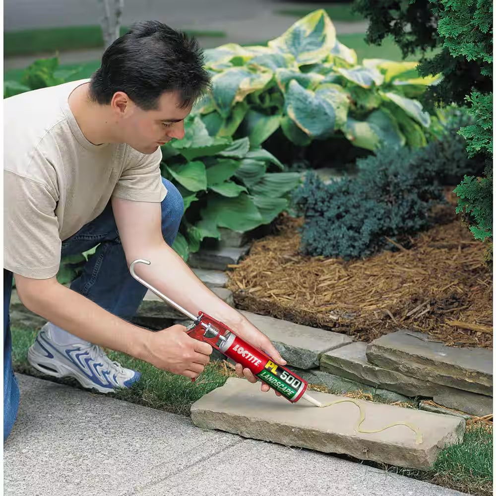 PL 500 Landscape Block 10 Oz. Solvent Construction Adhesive Tan Cartridge (Each)