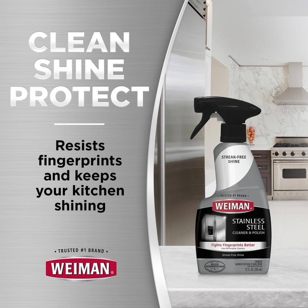22 Oz. Stainless Steel Cleaner and Polish Spray (6-Pack)