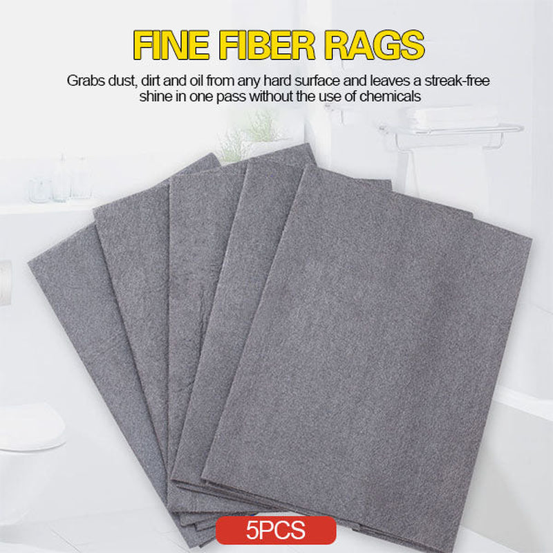 Thickened Magic Cleaning Cloth Microfiber Surface Instant Polishing Household Cleaning Cloth for Glass Windows Mirrors Car Kitchen Gadgets