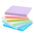3X3Inch Office and Study Notes Fluorescent Color Sticky Notes Student Sticky Notes Tear-Off Message and Note-Taking Notebook