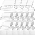 100 Sets of 2-Inch Hanging File Folder Tabs and Inserts for Organized Filing
