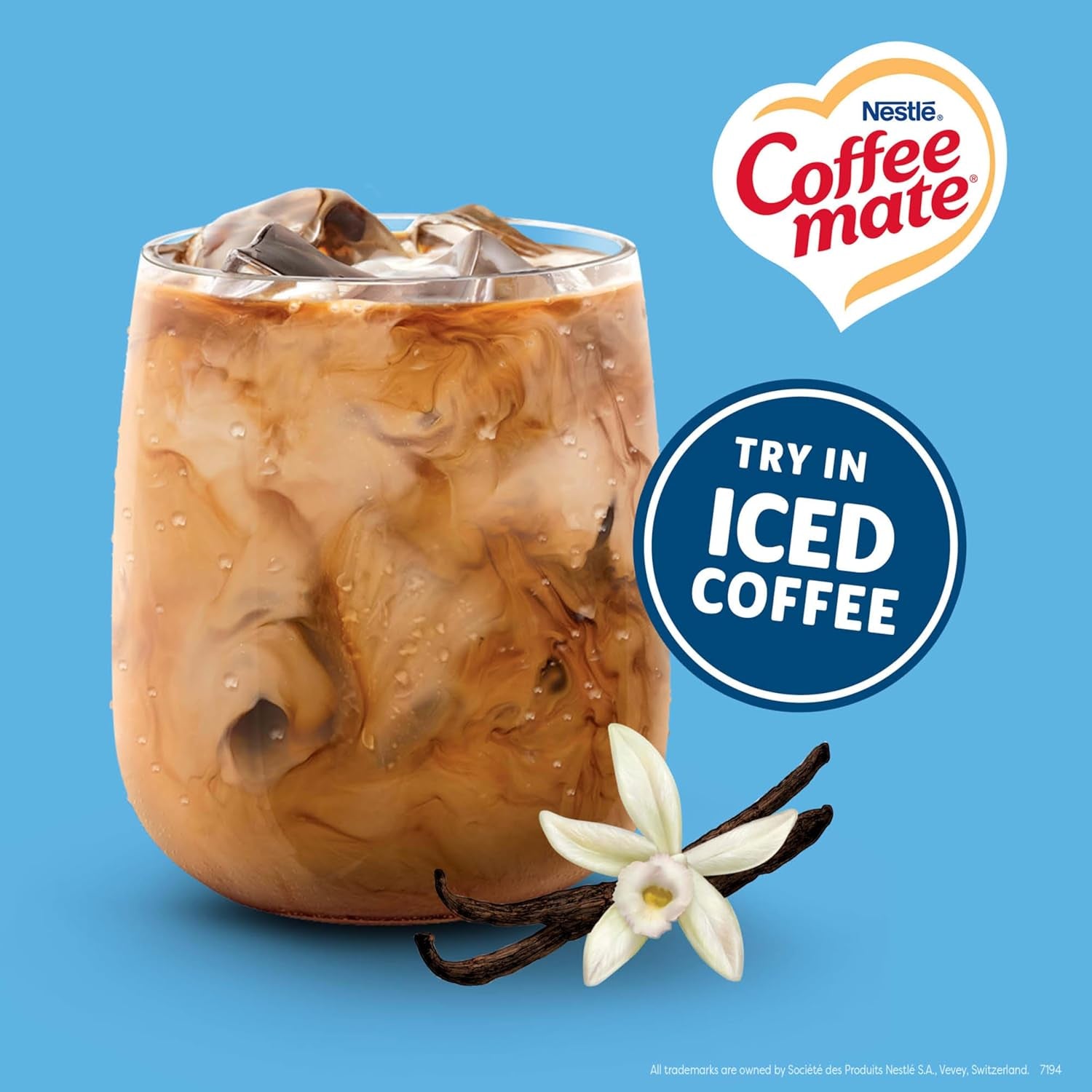 Nestle  Coffee Creamer, French Vanilla, Liquid Creamer Singles, Non Dairy, No Refrigeration, 0.375 Fl Oz Tubs (Pack of 180)