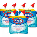 24 Oz. Ocean Mist Toilet Bowl Cleaner Clinging Bleach Gel (6-Pack)